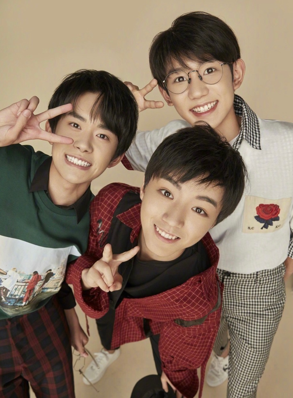 TFBOYS组合出道八周年三人合照精美图集