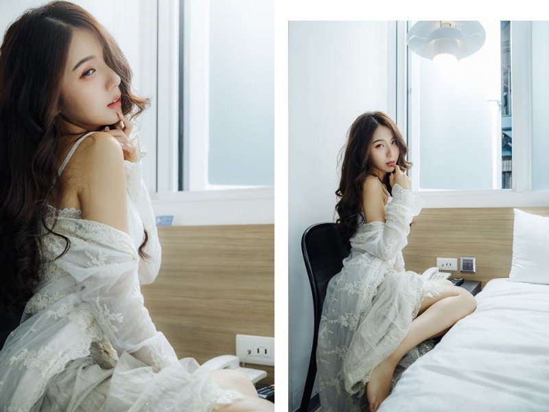 床上美女香肩美腿极品销魂热图