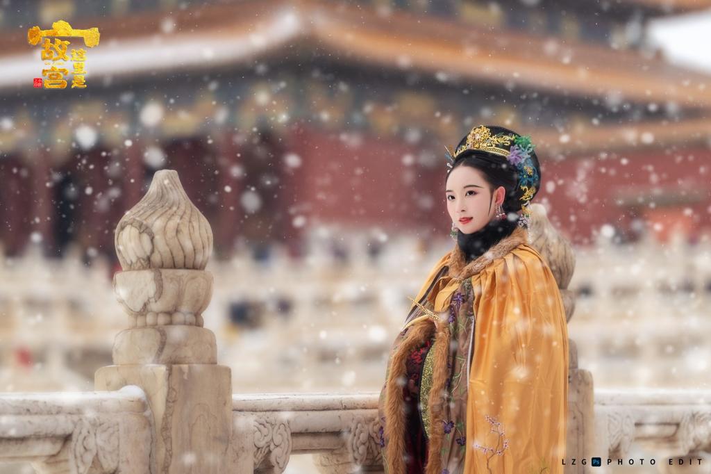北京故宫里的格格雪天唯美写真