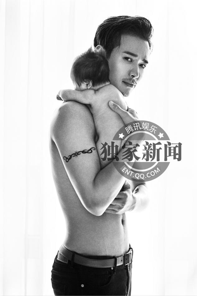 高云翔与董璇女儿首次曝光 一家三口帅美有爱羡煞旁人