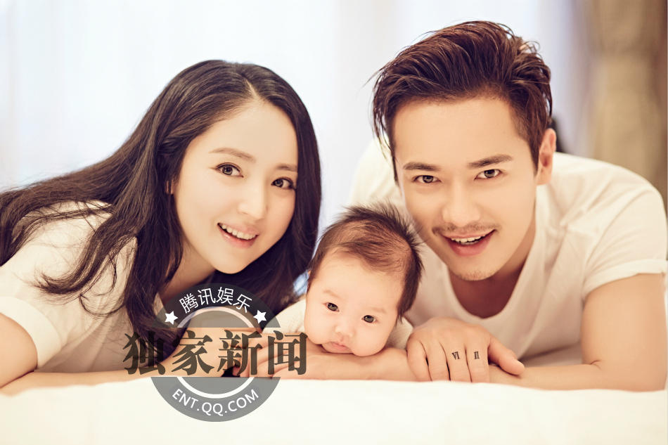 高云翔与董璇女儿首次曝光 一家三口帅美有爱羡煞旁人
