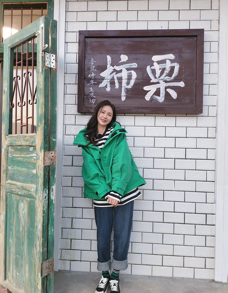 沈梦辰云上的小店小河乡民宿打卡照