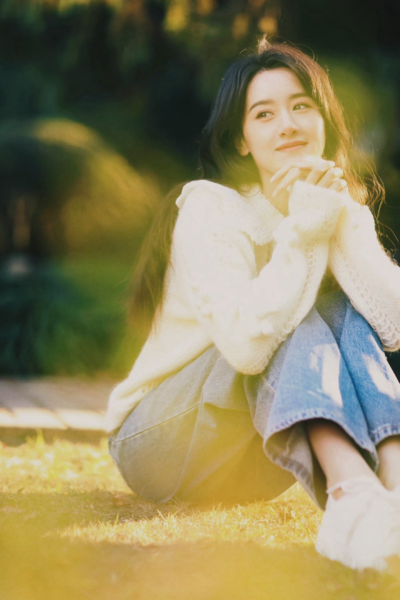 袁冰妍生日写真大片温柔诗意美丽大方