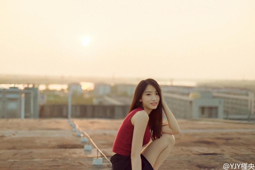 迷你裙美女唯美写真