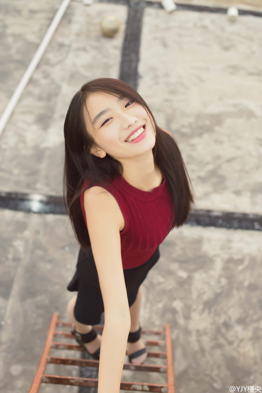 迷你裙美女唯美写真