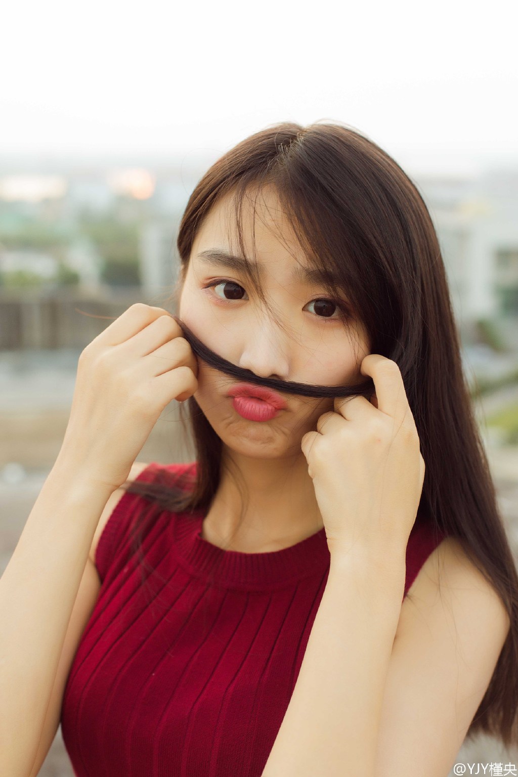 迷你裙美女唯美写真