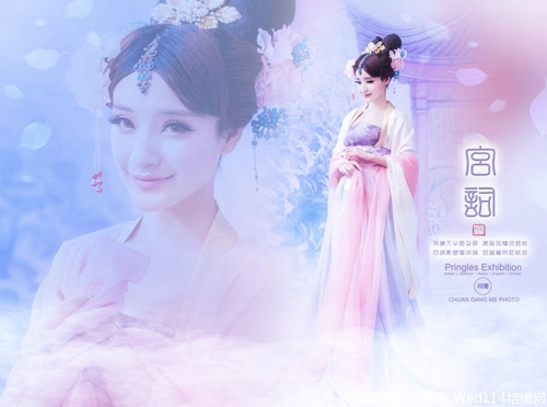汉服少女美若天仙唯美古风摄影