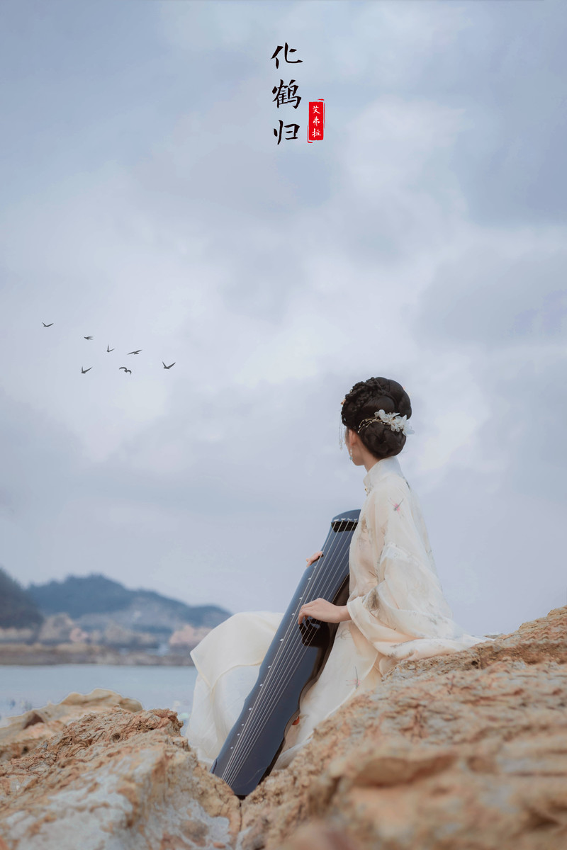 气质典雅的古装美女五官精致唯美古风图片