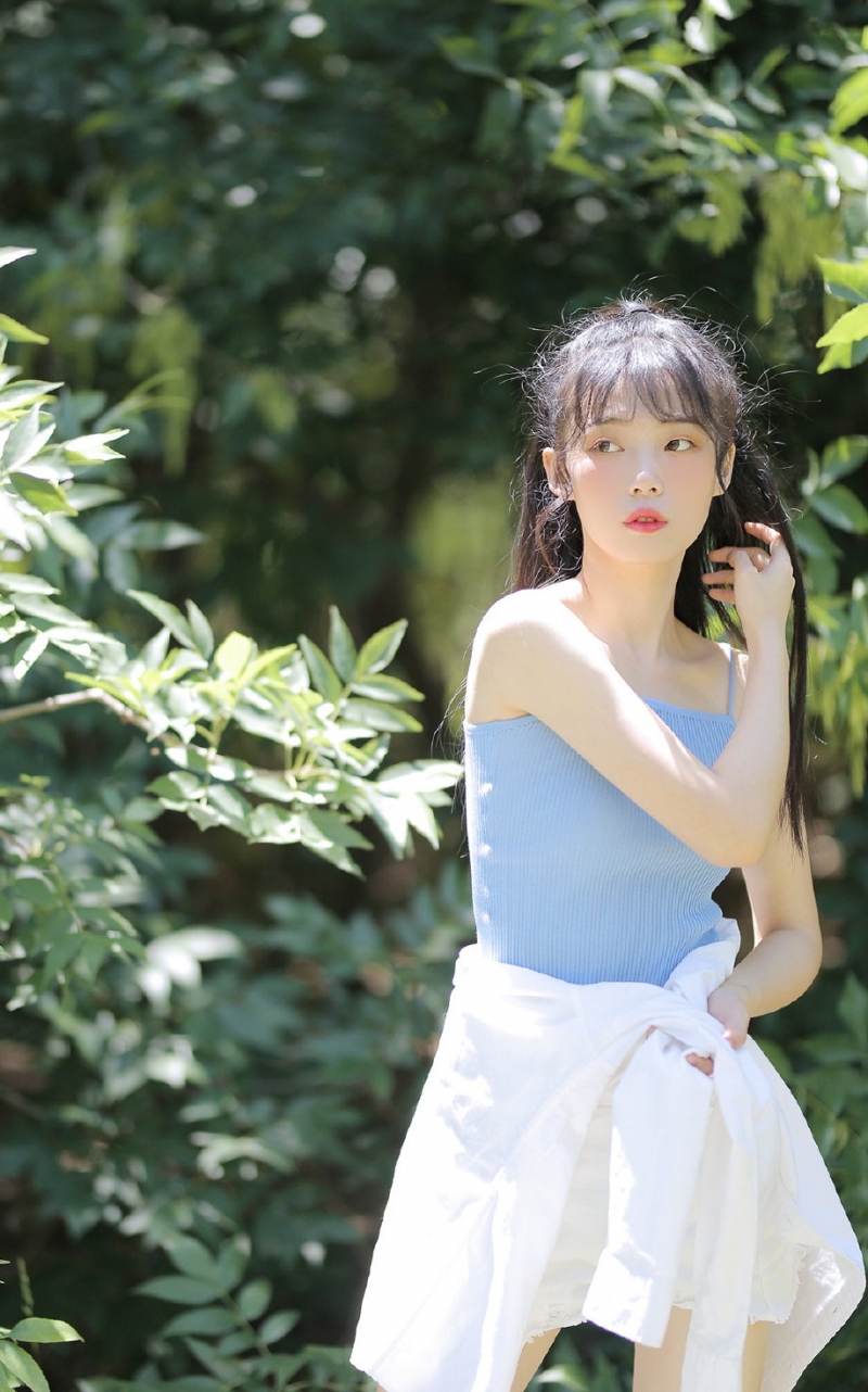 阳光小美女气质清纯文艺写真