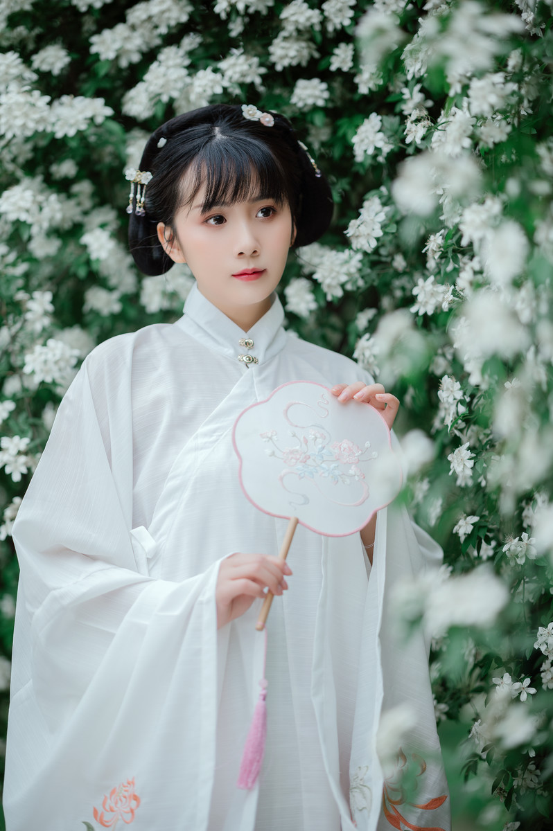 气质淡雅端庄的大家闺秀端庄大气唯美古风摄影图片