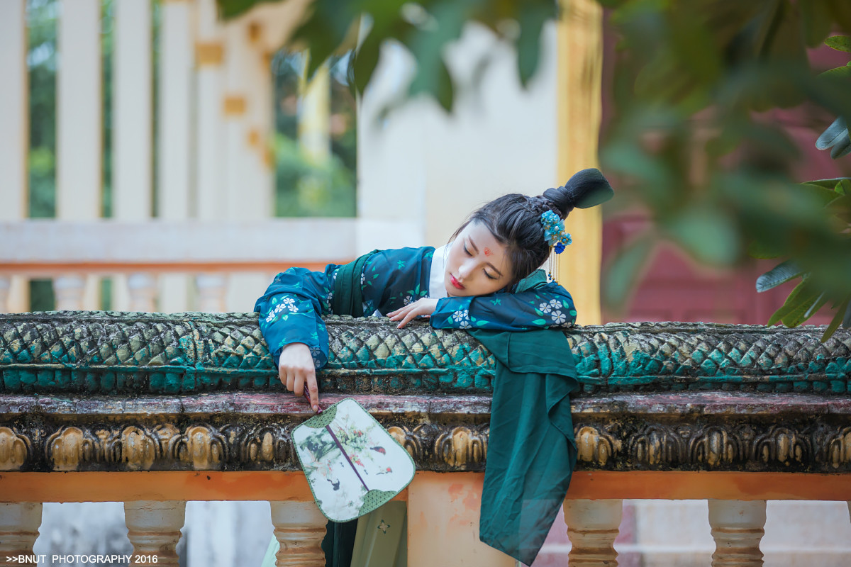 少女古装造型写真