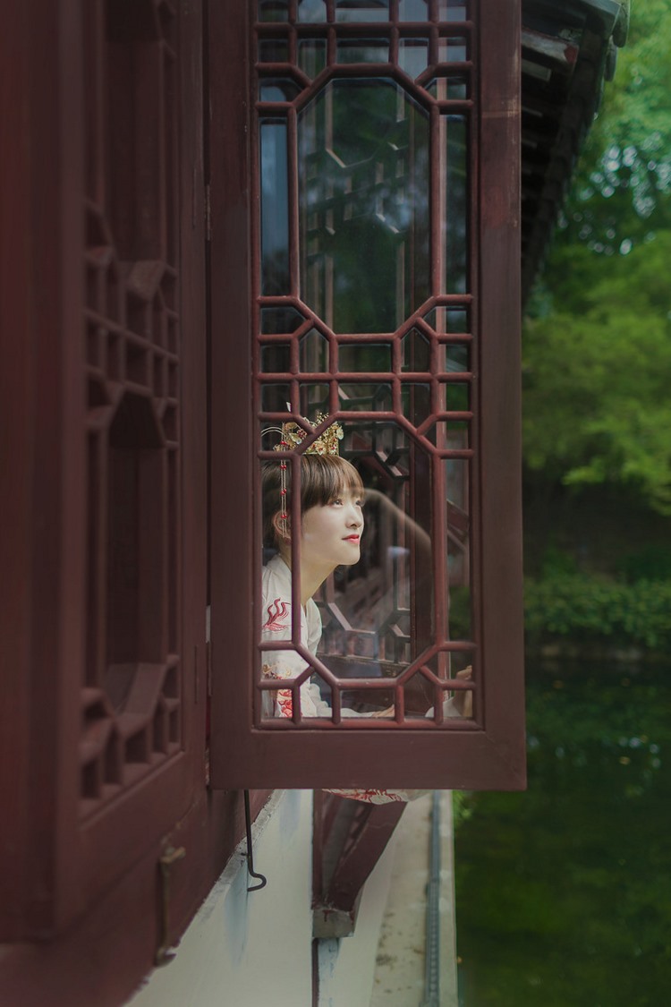 汉服名媛美女顶级的亚洲古典气质优雅端庄图片