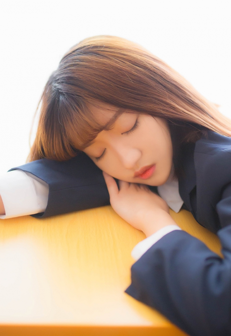 JK制服美女学生妹清纯动人精选图片