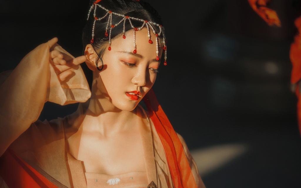容颜倾城的古装美女清纯唯美古风美女