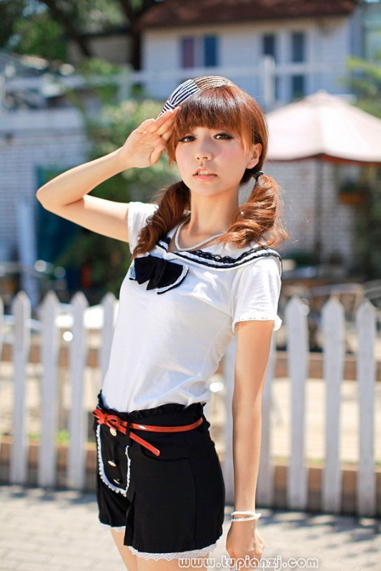 小清新私房美少女户外写真集