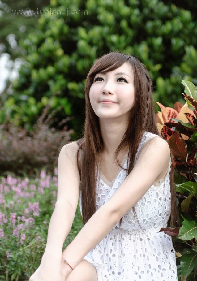清纯美女生活照 呆萌可爱