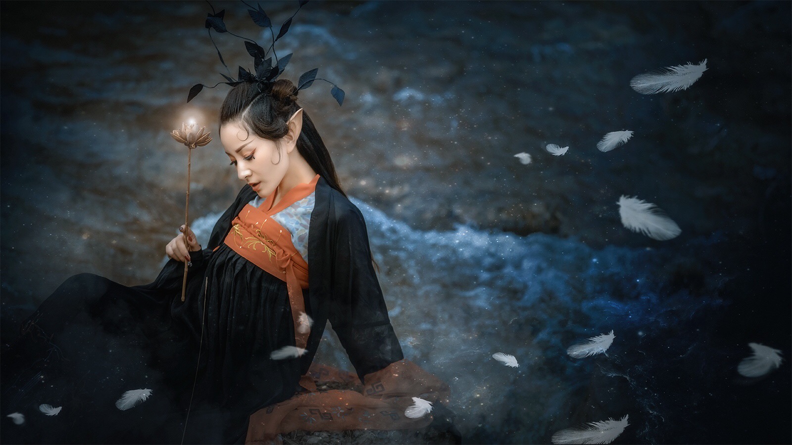 风情妖艳美人古风摄影图集