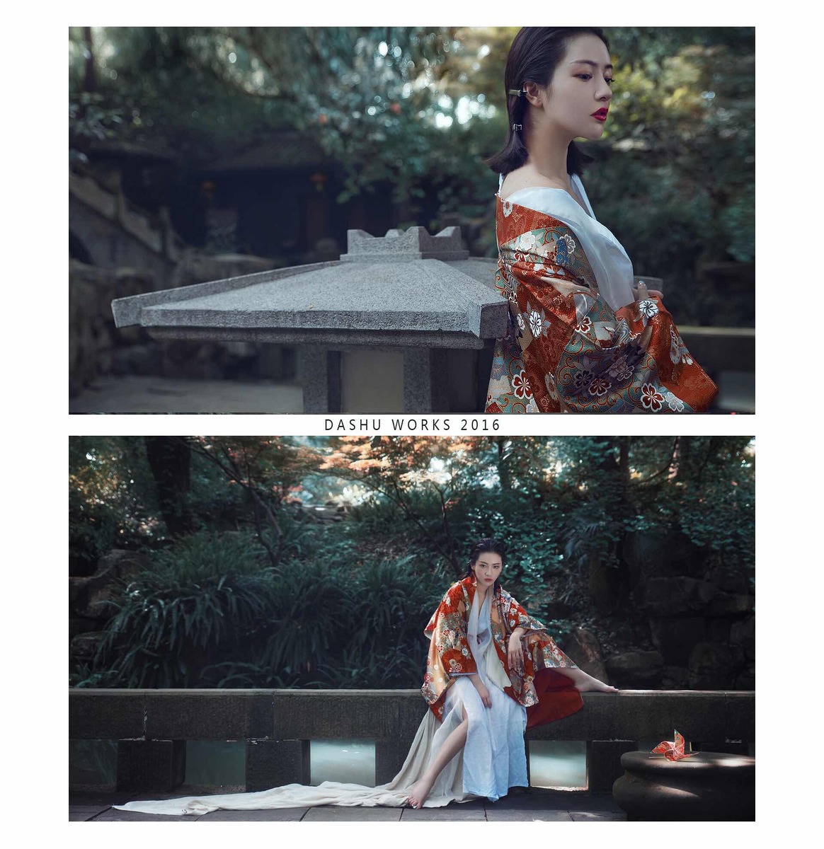 气场好强的裸肩古装美女
