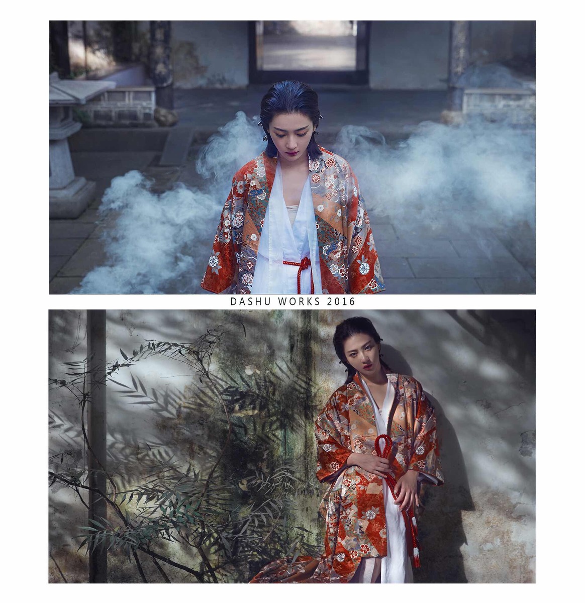 气场好强的裸肩古装美女