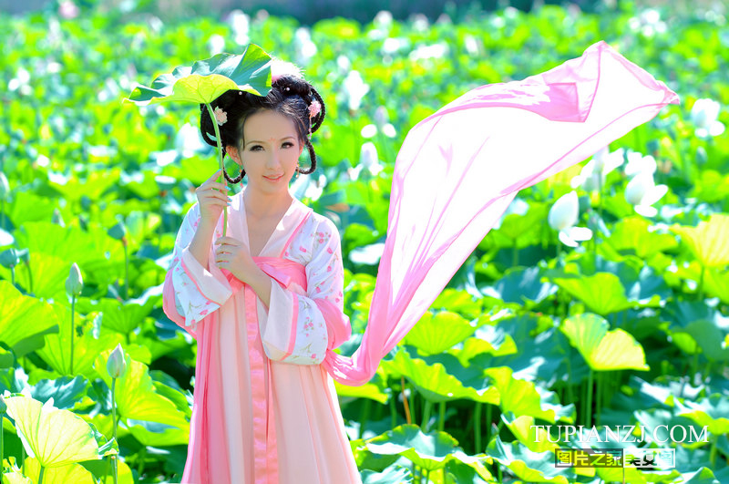 唯美古典美女优雅写真