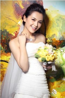 阔太刘涛婚纱写真
