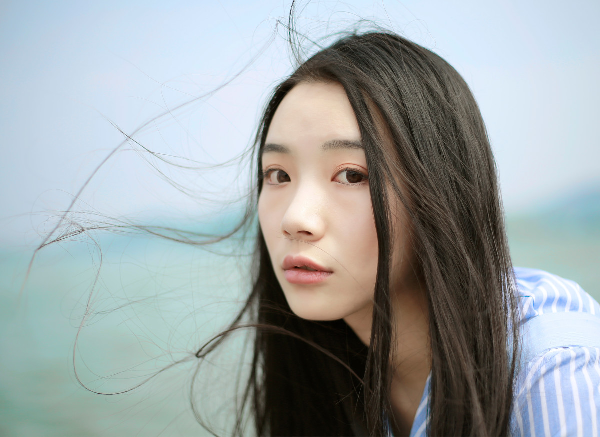 素颜女孩写真