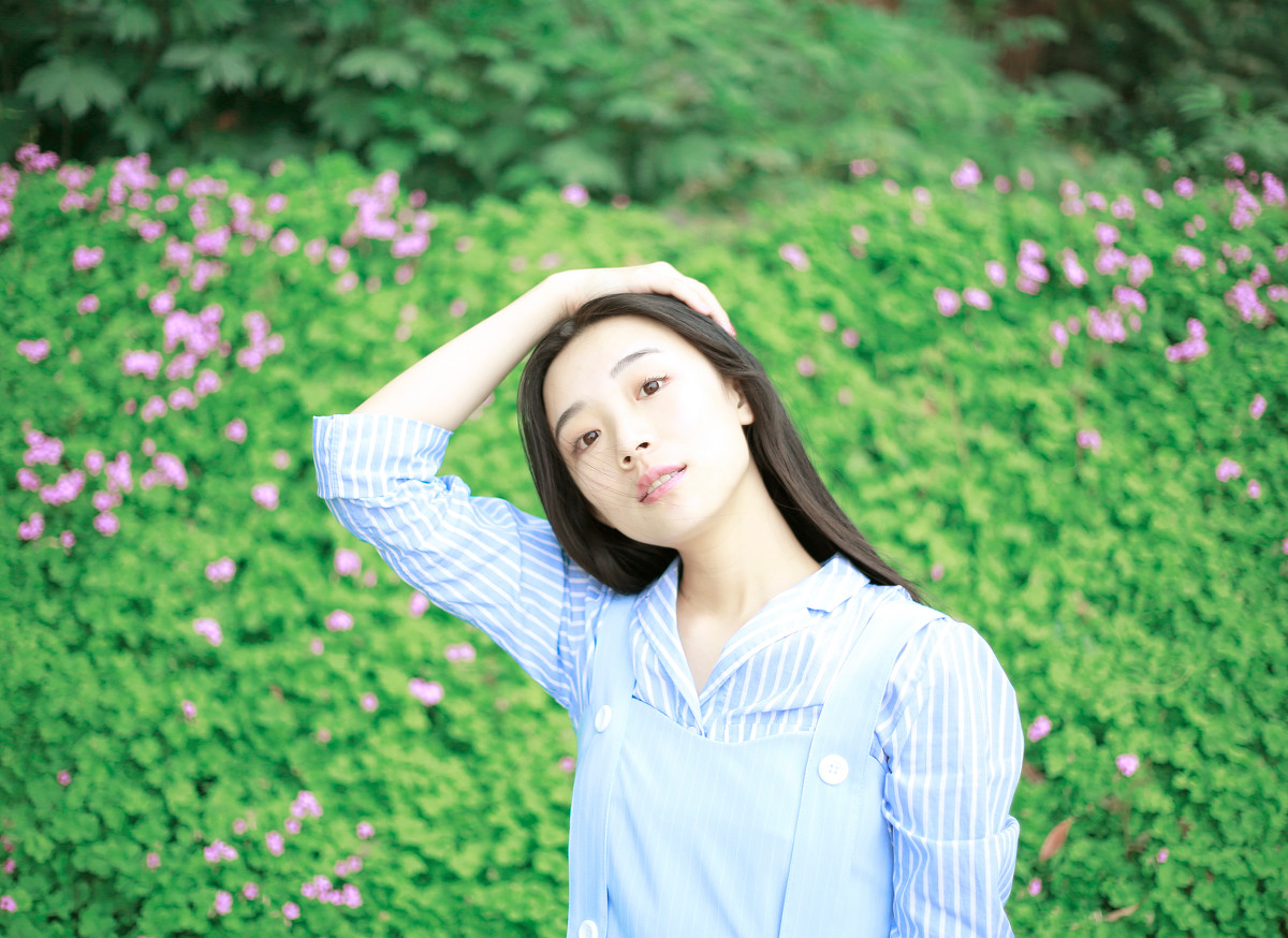 素颜女孩写真
