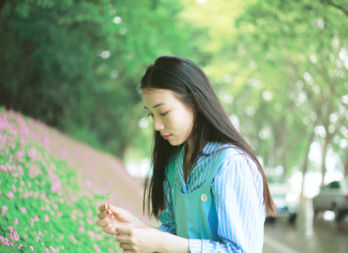素颜女孩写真