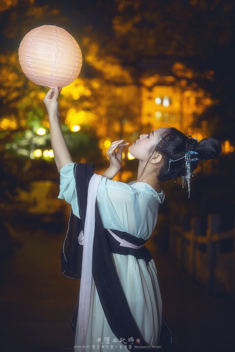 中秋古装美女