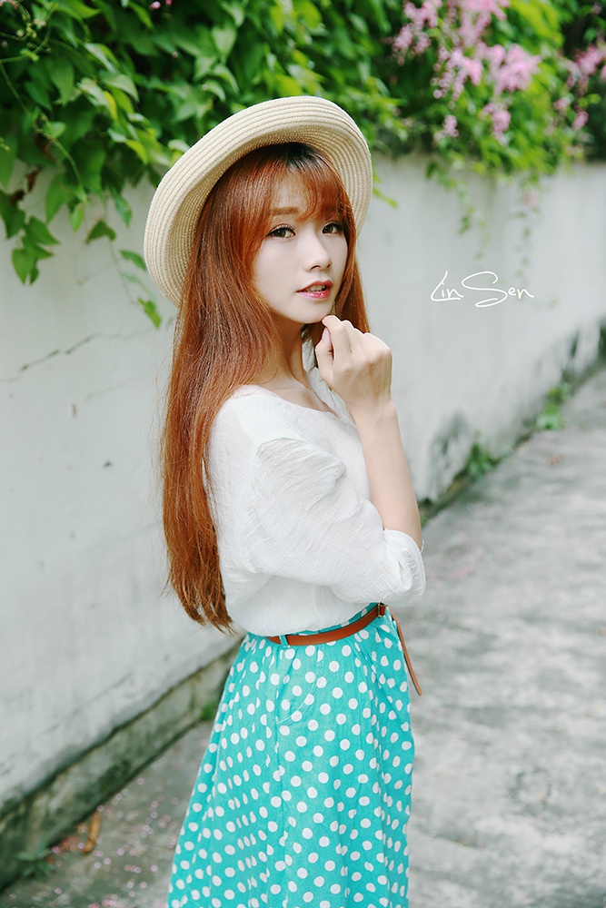 邻家美女初秋唯美写真