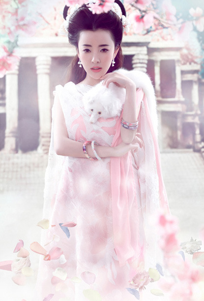 古装美女图片之《玉锁瑶台》